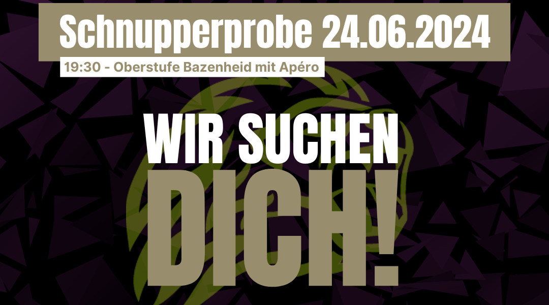 Wir suchen DICH!