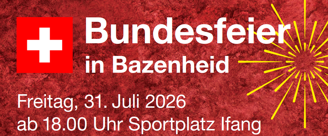 Bundesfeier 2026 – Wir freuen uns auf dich!